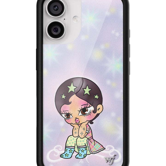 Wildflower iPhone case 17 Vanilla Mace Purple Cute