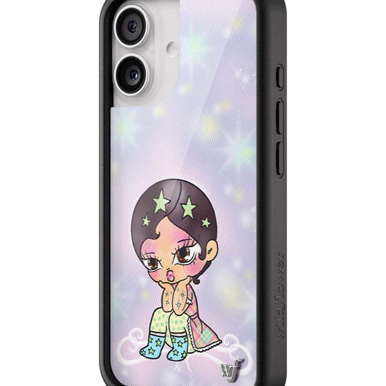 Wildflower iPhone case 17 Vanilla Mace Purple Cute