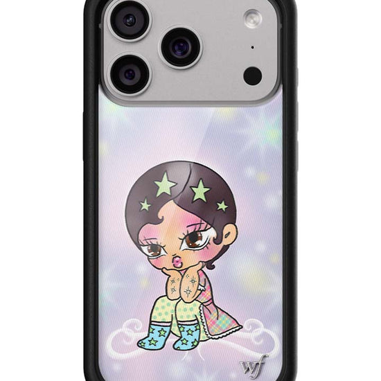 Wildflower iPhone case 17 Pro Vanilla Mace Purple Cute