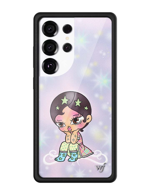 Wildflower Galaxy S25 case Ultra Vanilla Mace Purple Cute