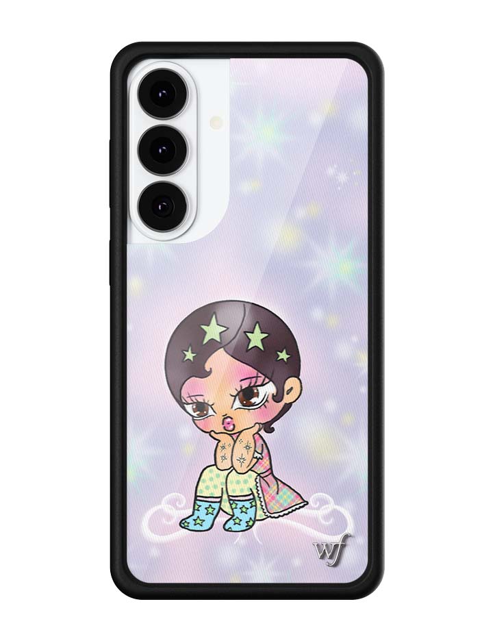Wildflower Galaxy S26 case Plus Vanilla Mace Purple Cute
