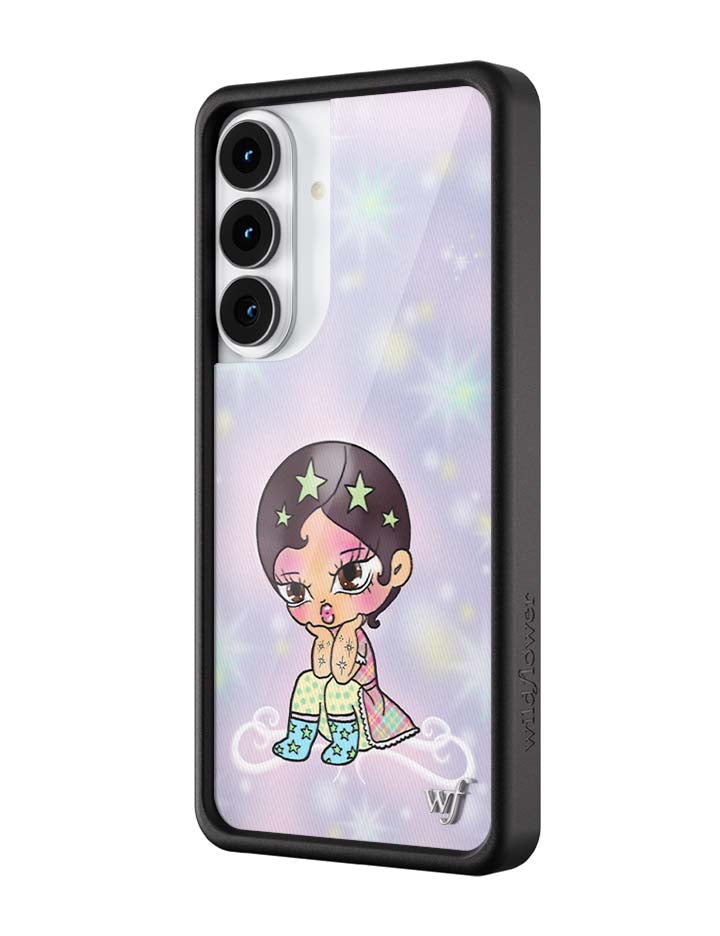 Wildflower Galaxy S26 case Plus Vanilla Mace Purple Cute
