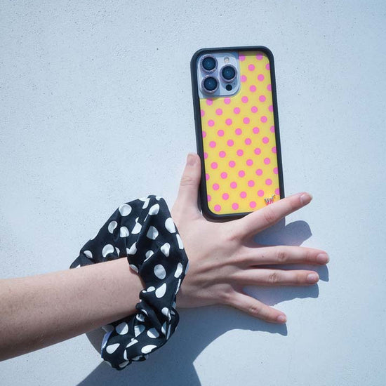 Lifestyle Image 05 Polka Dot | Yellow and Pink