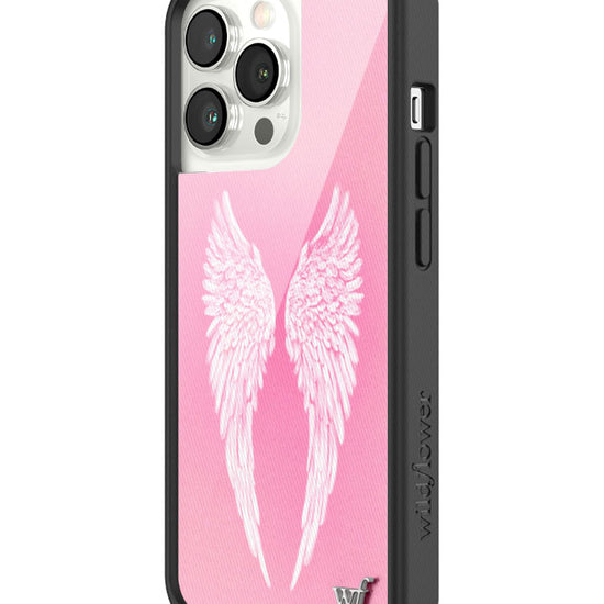 Wildflower iPhone case 13 Pro Angel Baby Pink Cute