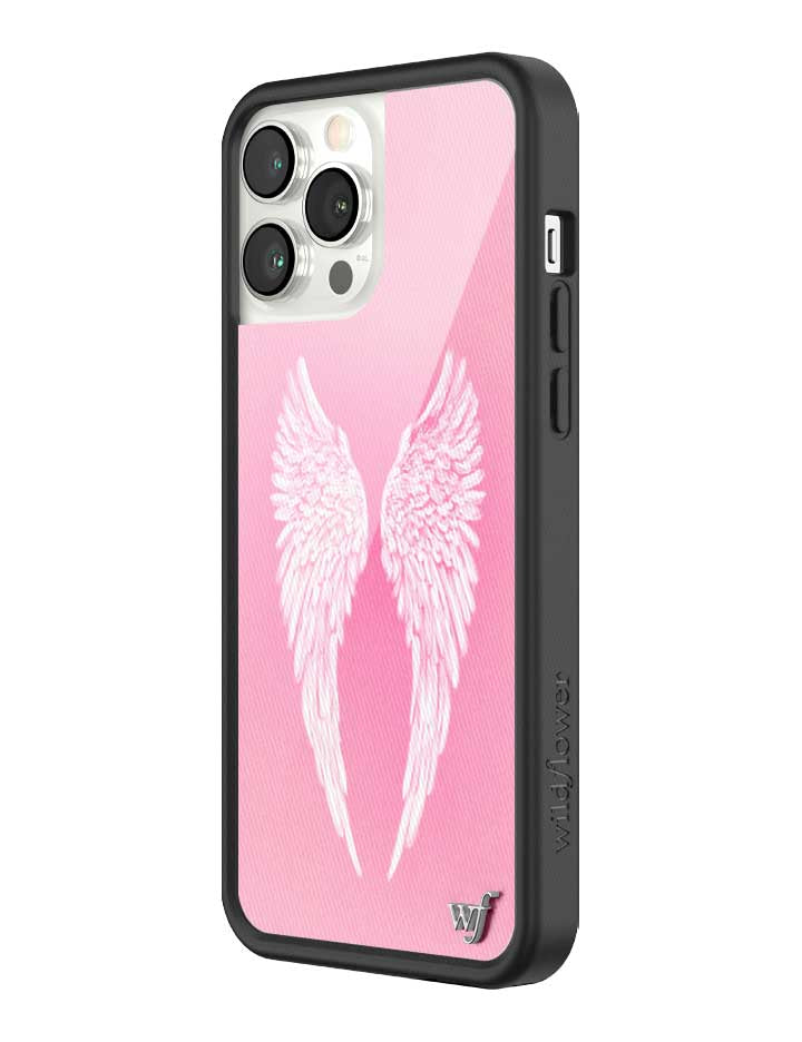 Wildflower iPhone case 13 Pro Max Angel Baby Pink Cute