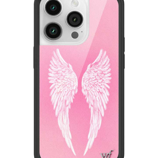 Wildflower iPhone case 14 Pro Angel Baby Pink Cute
