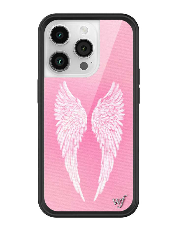 Wildflower iPhone case 14 Pro Angel Baby Pink Cute