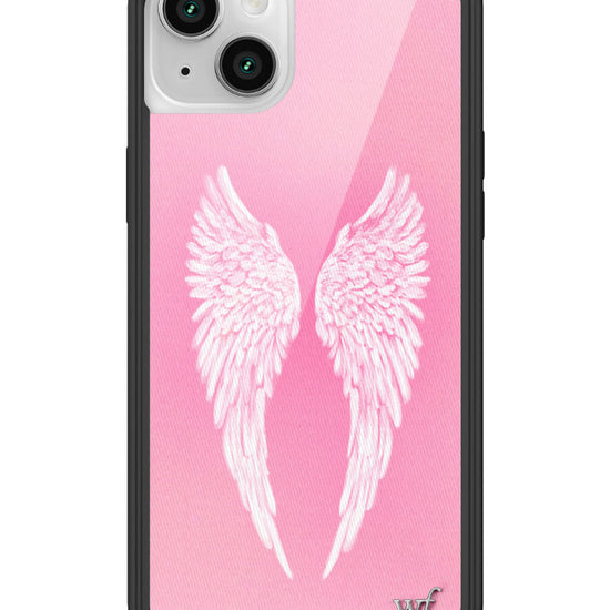Wildflower iPhone case 14 Plus Angel Baby Pink Cute