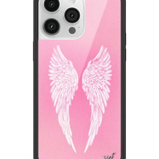 Wildflower iPhone case 14 Pro Max Angel Baby Pink Cute