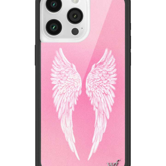 Wildflower iPhone case 15 Pro Max Angel Baby Pink Cute