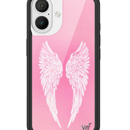 Wildflower iPhone case 16 Angel Baby Pink Cute