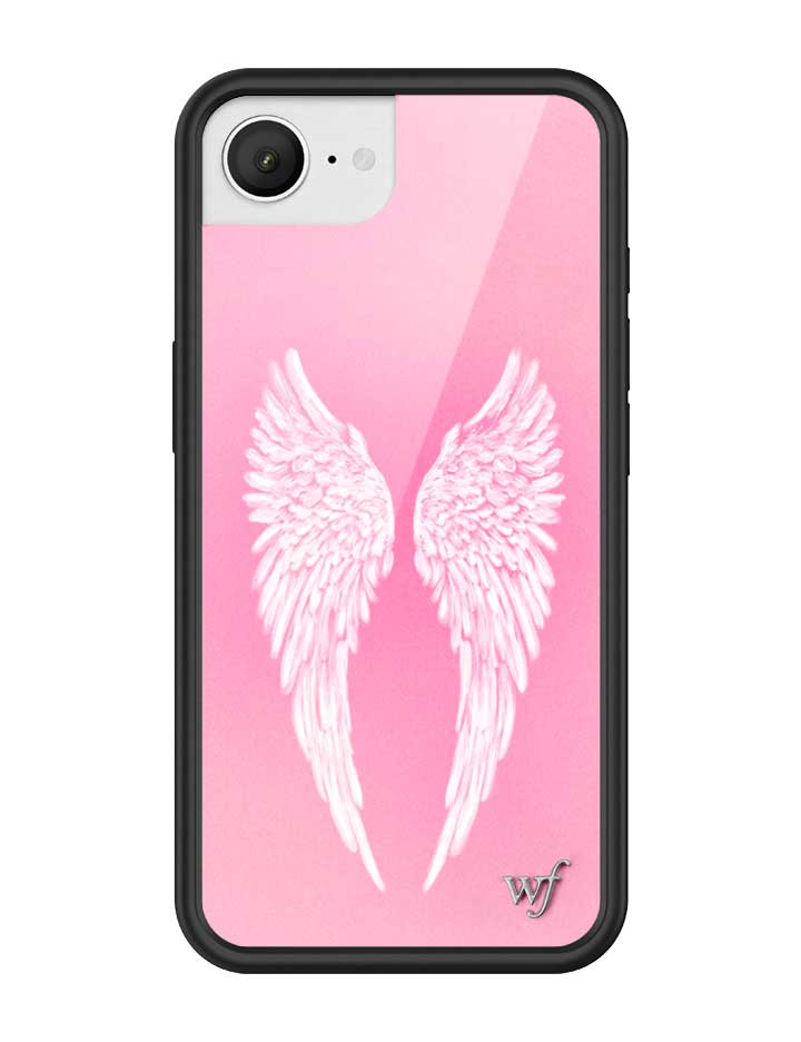 Wildflower iPhone case 16e Angel Baby Pink Cute