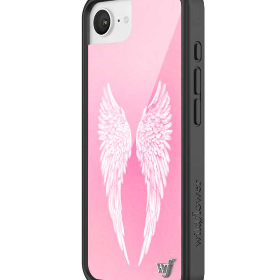 Wildflower iPhone case 16e Angel Baby Pink Cute