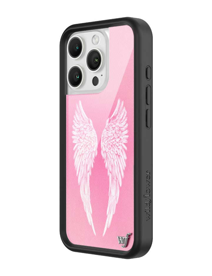 Wildflower iPhone case 16 Pro Angel Baby Pink Cute