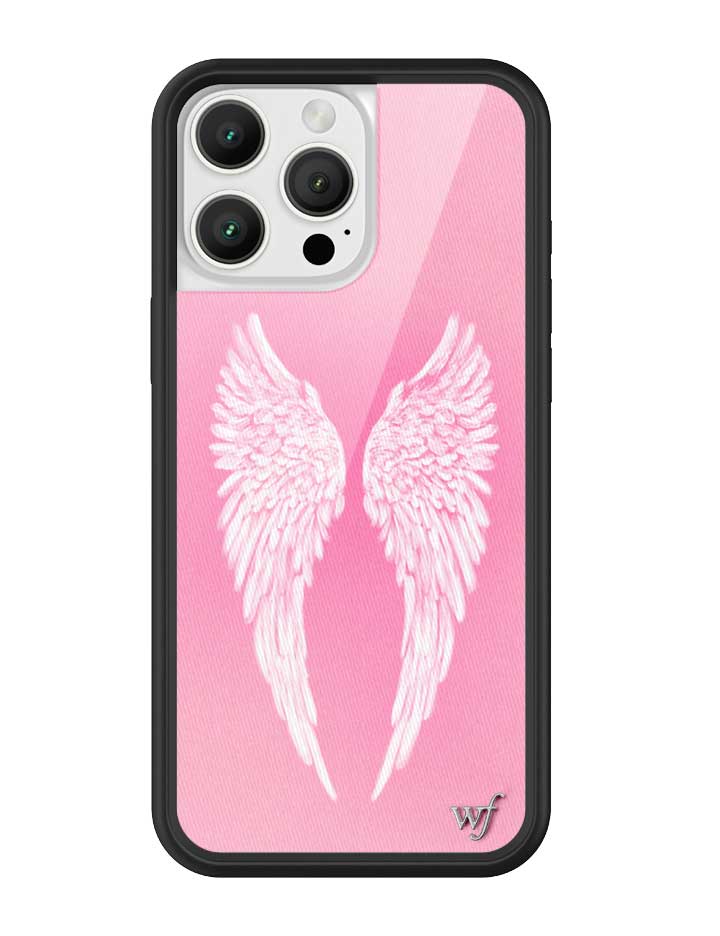 Wildflower iPhone case 16 Pro Max Angel Baby Pink Cute