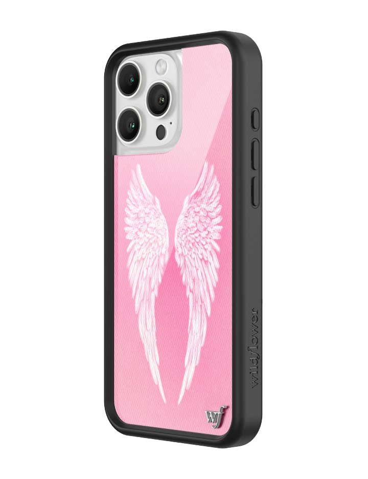 Wildflower iPhone case 16 Pro Max Angel Baby Pink Cute