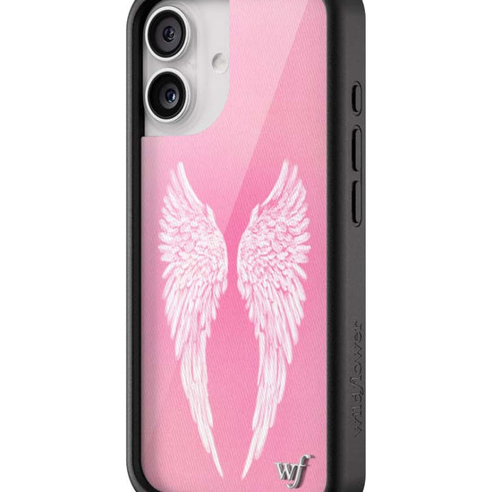 Wildflower iPhone case 17 Angel Baby Pink Cute