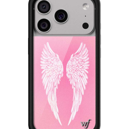 Wildflower iPhone case 17 Pro Angel Baby Pink Cute