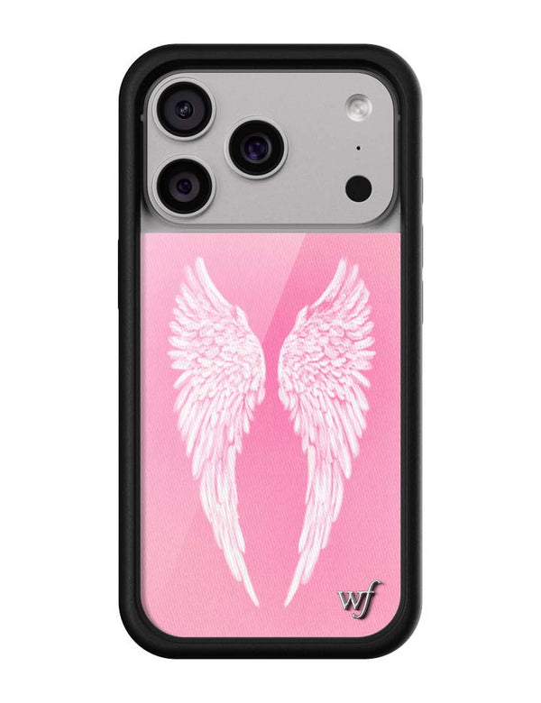 Wildflower iPhone case 17 Pro Angel Baby Pink Cute