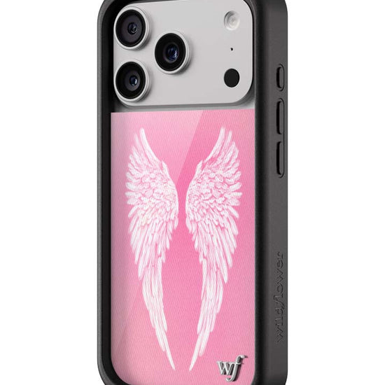 Wildflower iPhone case 17 Pro Angel Baby Pink Cute