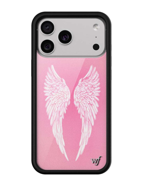 Wildflower iPhone case 17 Pro Max Angel Baby Pink Cute
