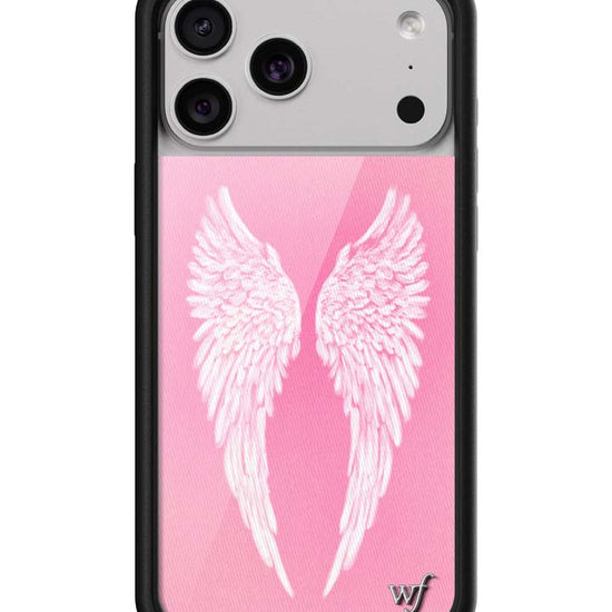 Wildflower iPhone case 17 Pro Max Angel Baby Pink Cute
