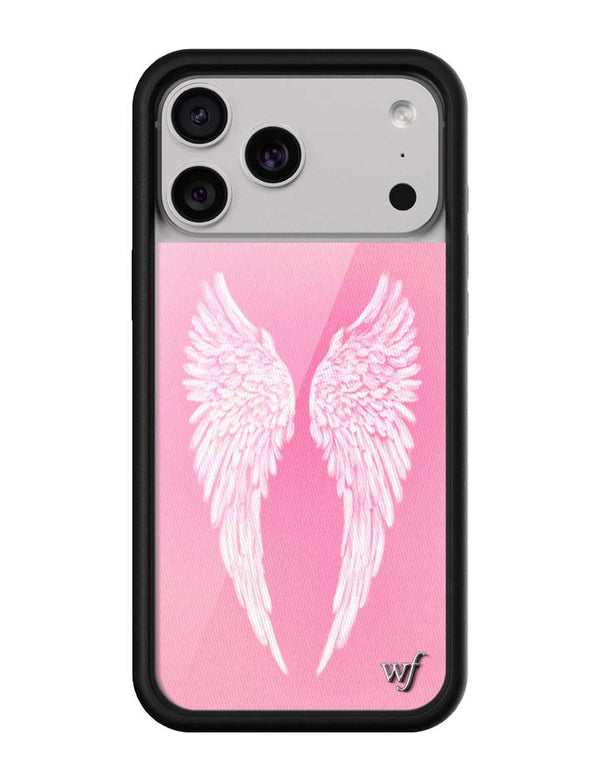 Wildflower iPhone case 17 Pro Max Angel Baby Pink Cute