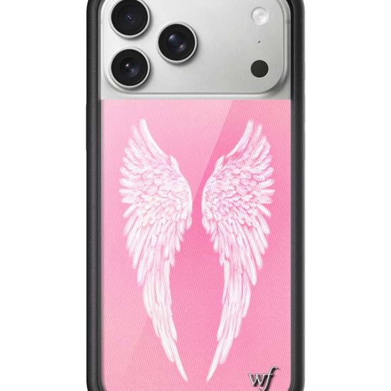 Wildflower iPhone case 17 Pro Max Angel Baby Pink Cute