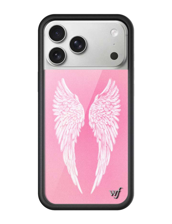 Wildflower iPhone case 17 Pro Max Angel Baby Pink Cute