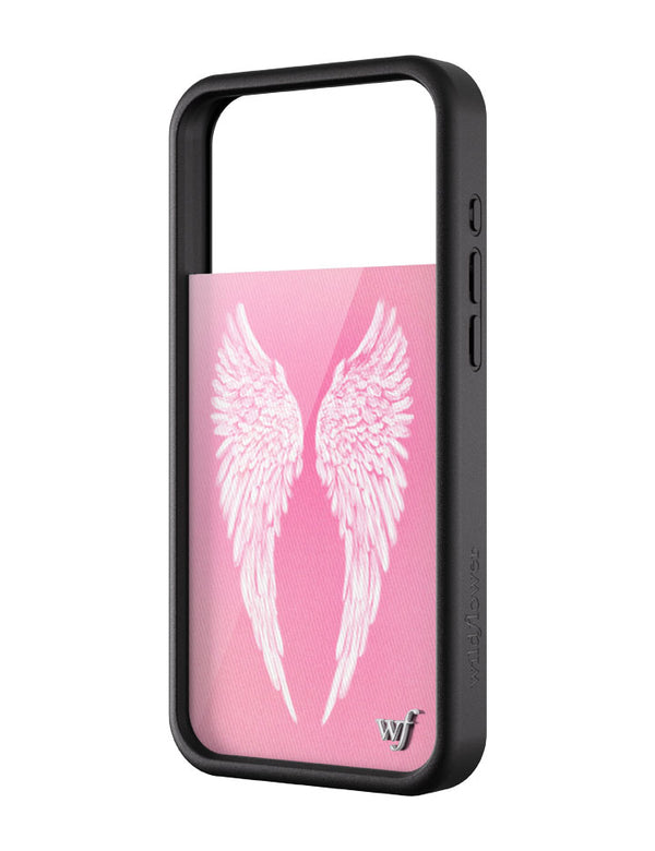 Wildflower iPhone case 17 Pro Max Angel Baby Pink Cute