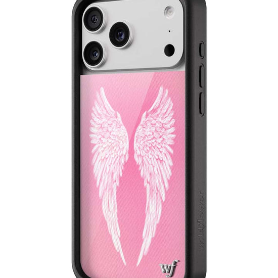 Wildflower iPhone case 17 Pro Max Angel Baby Pink Cute