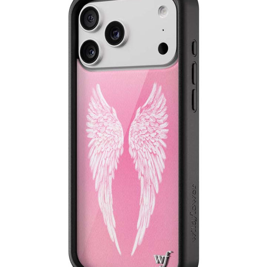 Wildflower iPhone case 18 Pro Max Angel Baby Pink Cute