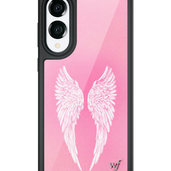 Wildflower Galaxy S25 case Edge Angel Baby Pink Cute