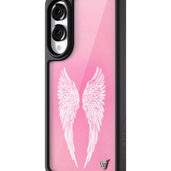 Wildflower Galaxy S25 case Edge Angel Baby Pink Cute