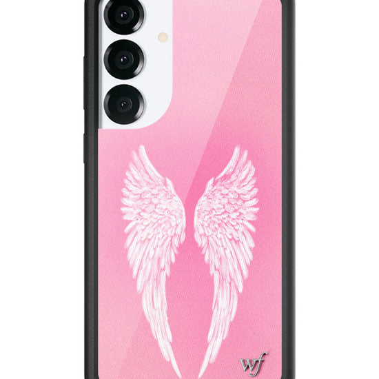 Wildflower Galaxy S25 case Plus Angel Baby Pink Cute