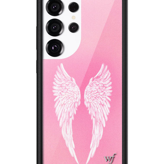Wildflower Galaxy S25 case Ultra Angel Baby Pink Cute