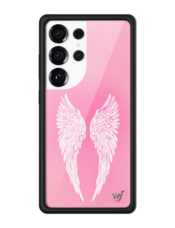 Wildflower Galaxy S25 case Ultra Angel Baby Pink Cute