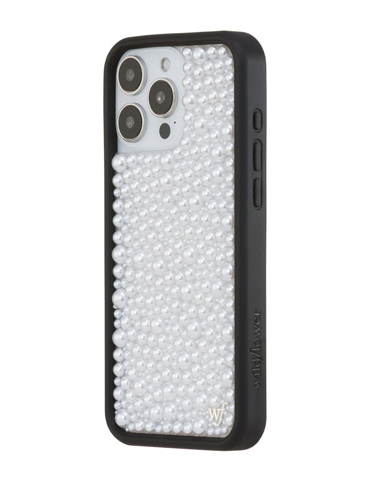 Pearl | White iPhone 16 Pro Max Case – Wildflower Cases