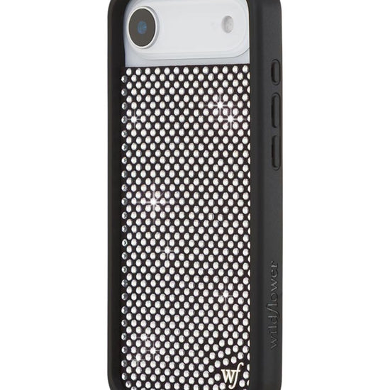 Rhinestone iPhone Case | White