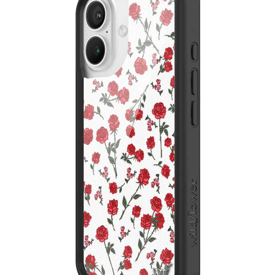 Wildflower Red Roses iPhone 16 Case