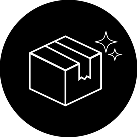 icon of a package