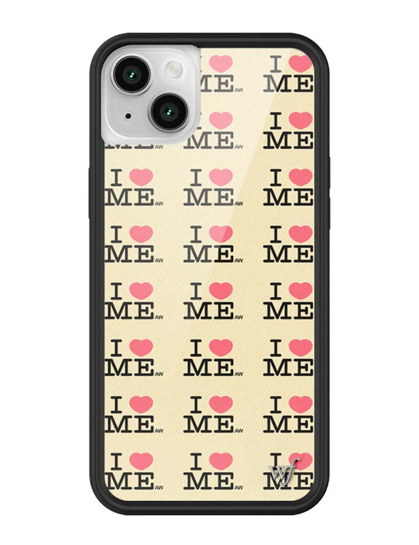 Wildflower iPhone case 14 I Heart Me Yellow Cute