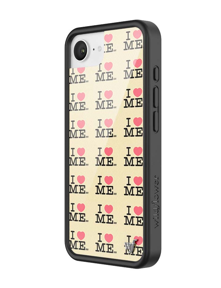 Wildflower iPhone case 16e I Heart Me Yellow Cute
