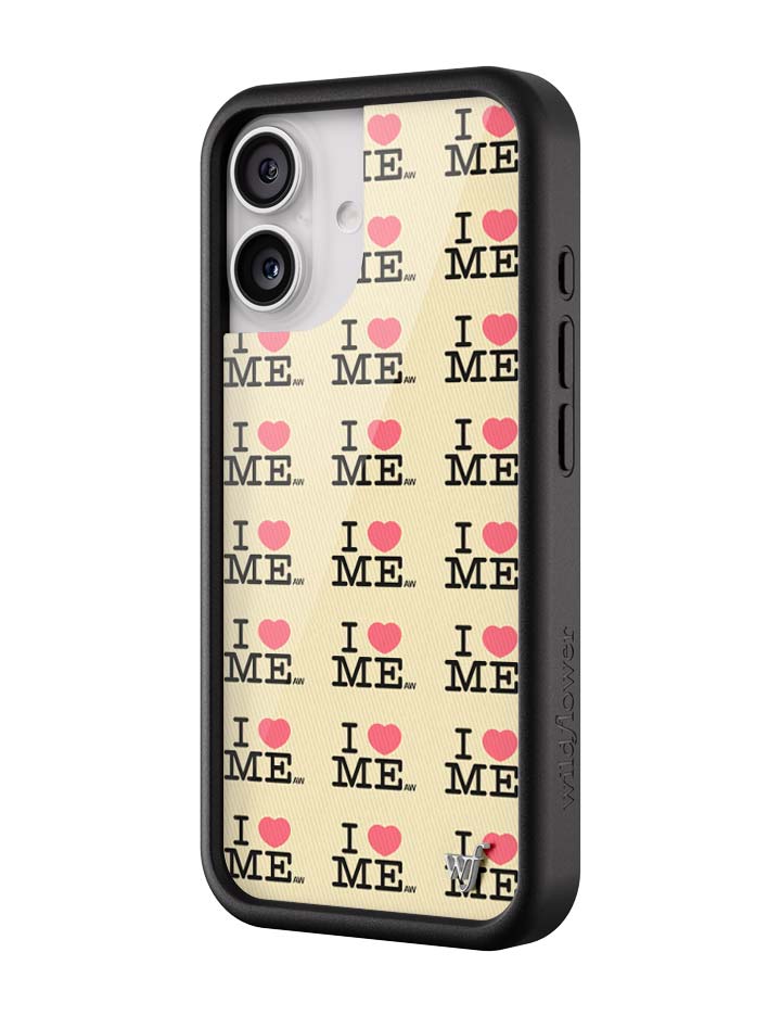 Wildflower iPhone case 17 I Heart Me Yellow Cute