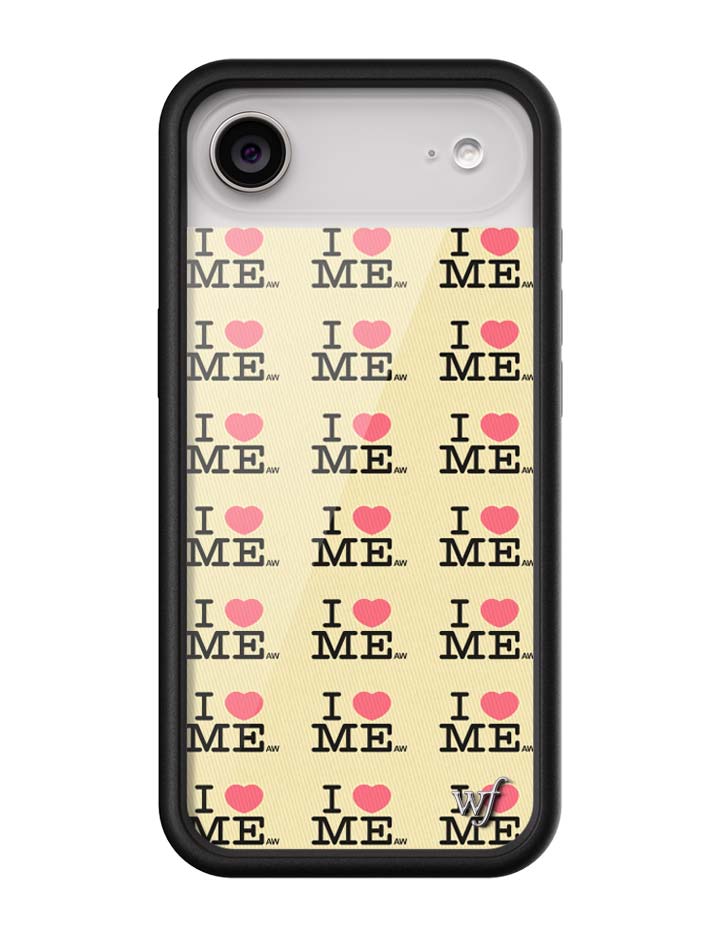 Wildflower iPhone case Air I Heart Me Yellow Cute