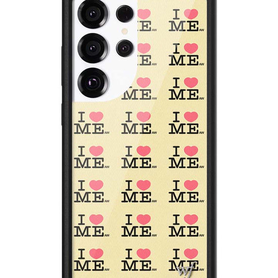 Wildflower Galaxy S25 case Ultra I Heart Me Yellow Cute