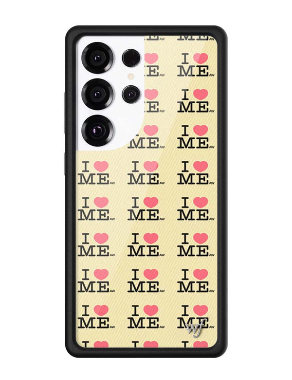 Wildflower Galaxy S25 case Ultra I Heart Me Yellow Cute