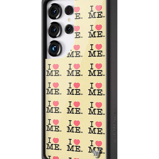 Wildflower Galaxy S25 case Ultra I Heart Me Yellow Cute