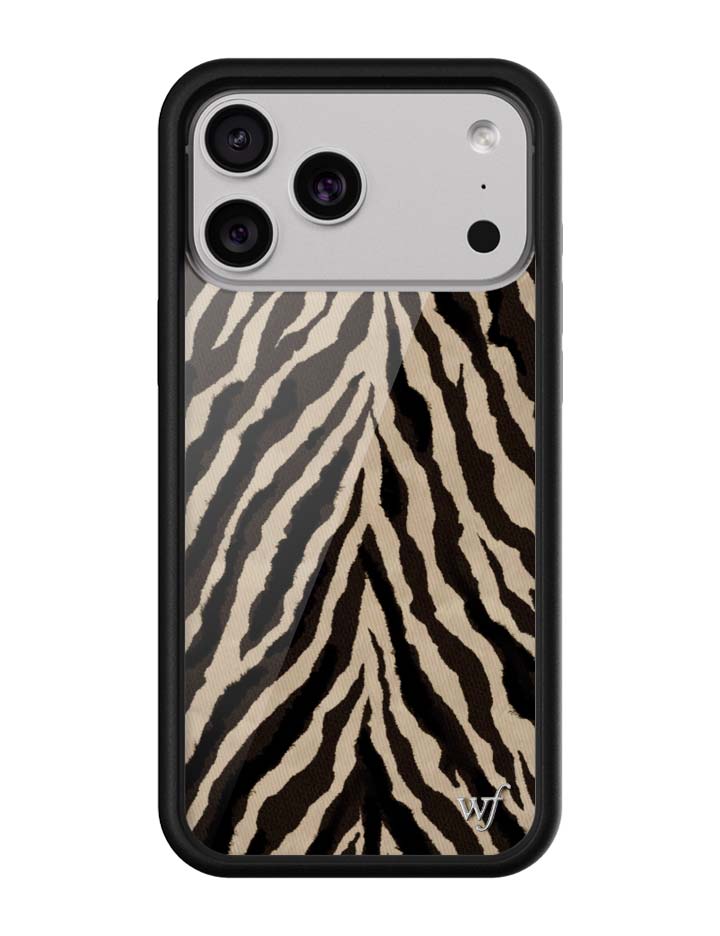 Zebra iPhone 17 Case – Wildflower Cases