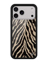 Wildflower iPhone case 18 Pro Max Zebra Black White Cute